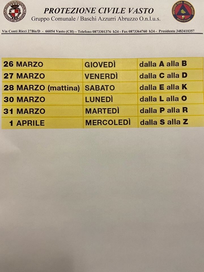 Pagamento pensioni, assistenza della Protezione Civile alle Poste centrali